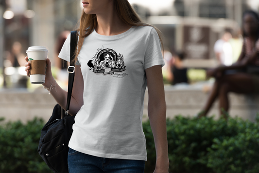El Cuervo Ilustración WOMEN Camiseta