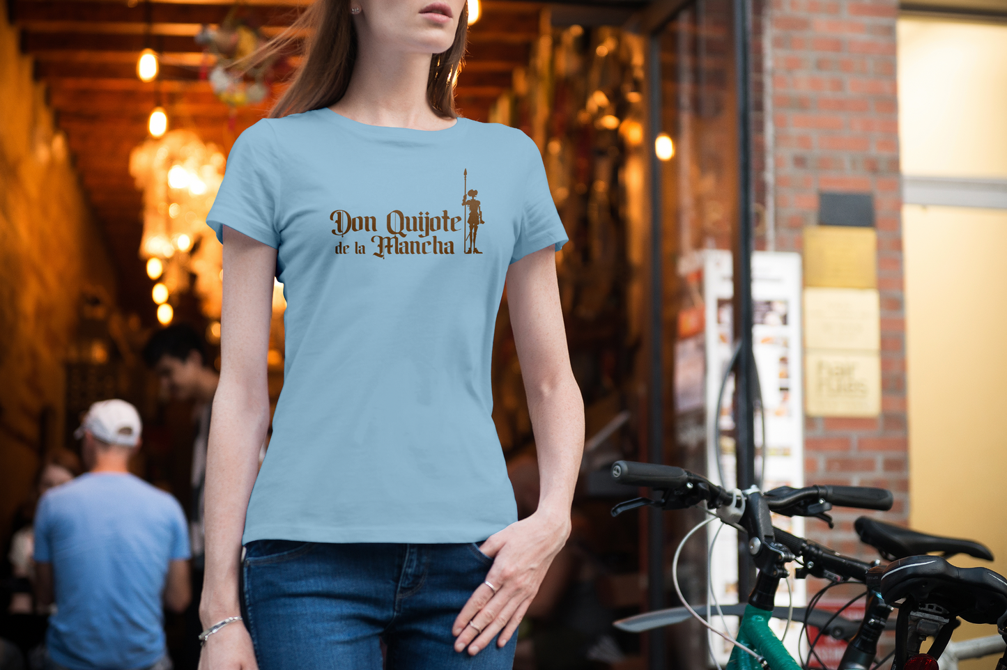 Don Quijote Silueta WOMEN Camiseta