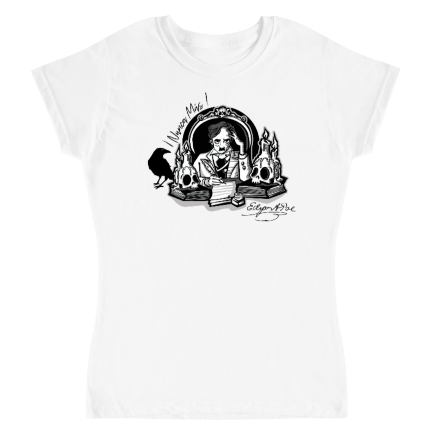 El Cuervo Ilustración WOMEN Camiseta